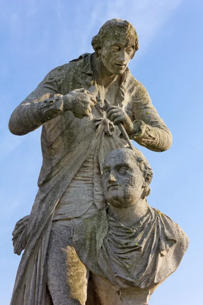 Szobor, a Prato della Valle, Padova — Stock Fotó