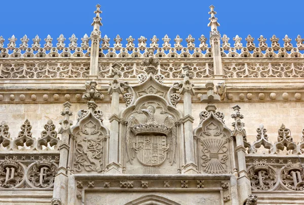 Facade of the Royal Chapel of Granada — Stock Photo, Image