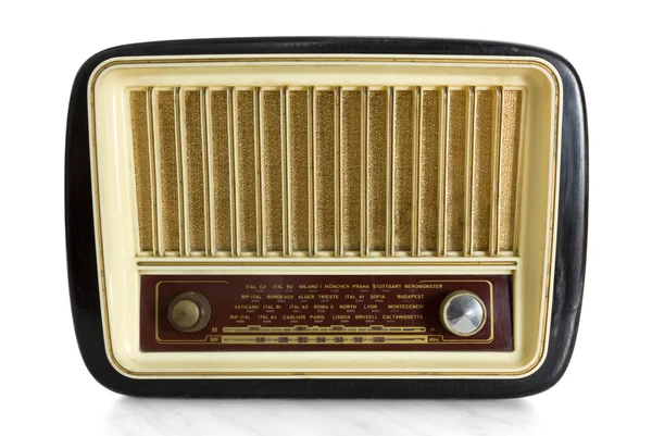 Vintage radio tuner — Stockfoto