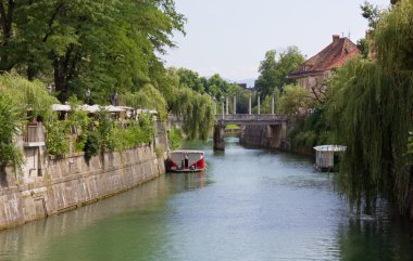Ljubljana 'daki Ljubljanica Nehri