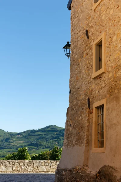 Exterior Old House Famous Vineyards Soave Italy — Stock Photo, Image