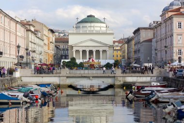 Trieste 'deki Kanal Grande
