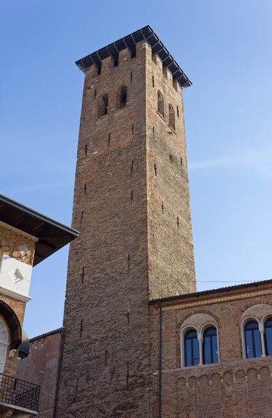 Torre degli Anziani in Padua — Stock Photo, Image