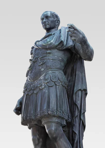 Bronzová socha Caesara — Stock fotografie