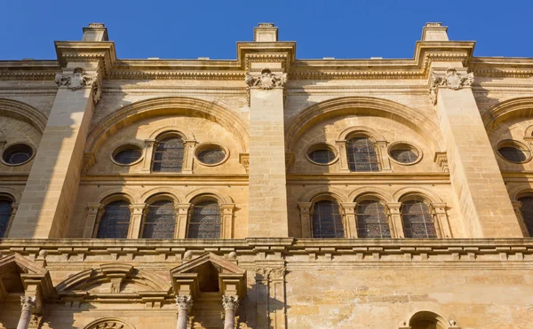 Malaga kathedraal buitenkant — Stockfoto
