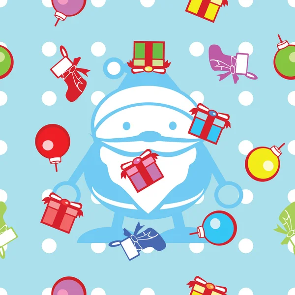 Noel Noel Baba arka plan üzerinde sorunsuz arka plan