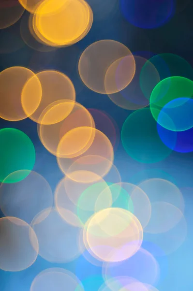 Party Lights Defocused Abstract Bokeh Background — Stock Photo, Image