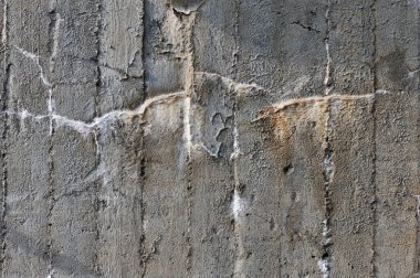 Eski ve yıpranmış beton duvar. Özgeçmiş için uygun.