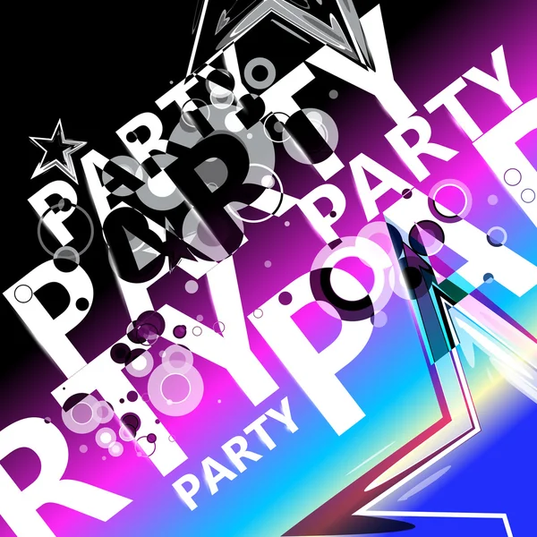 Party background vector — Stock Vector