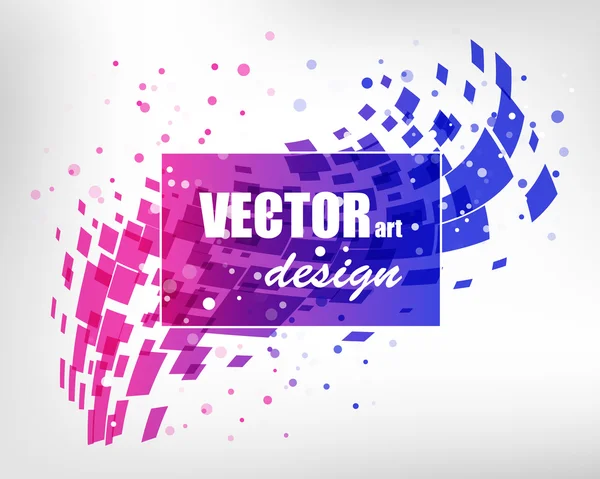 Diseño de negocio colorido abstracto — Vector de stock