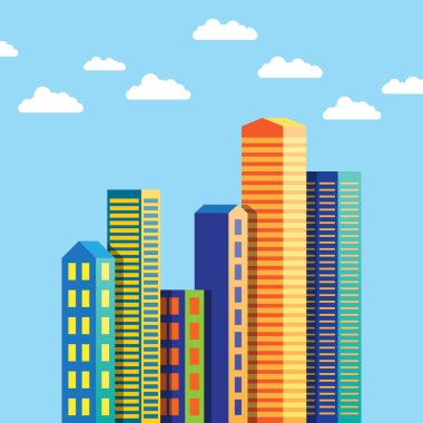 Abstract City Building