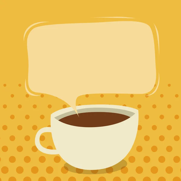 Coffee Talk — Stock Vector