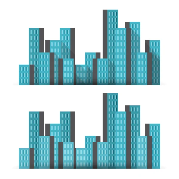 Zakelijke torens — Stockvector