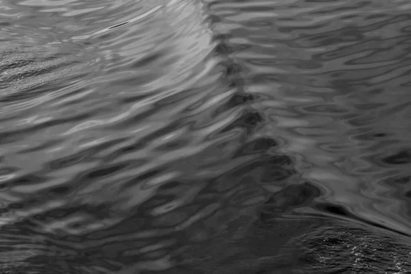 Voda Moře Abstraktní Pozadí Černá Bílá — Stock fotografie