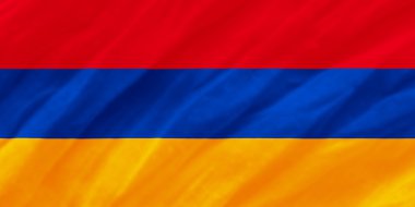 arka plan dalgalanma Ermenistan bayrağı