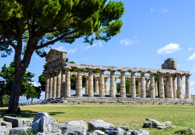 Panoramic Cecere Yunan tapınağı