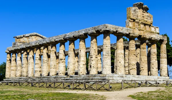 Panorâmica o templo grego de Cecere — Fotografia de Stock