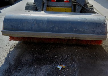 Süpürmek ekleri mini ekskavatör.