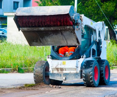 Süpürge eklentileri mini kazıcı. Süpürge toplar, toplar, döker ve döker..