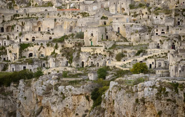 Ansicht von matera "sassi" - matera, italien — Stockfoto