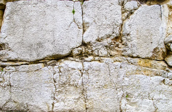 Calcário enferrujado e fundo fraturado (textura ) — Fotografia de Stock