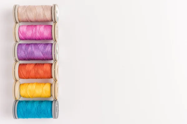 Multi-colored threads — Stock Photo, Image