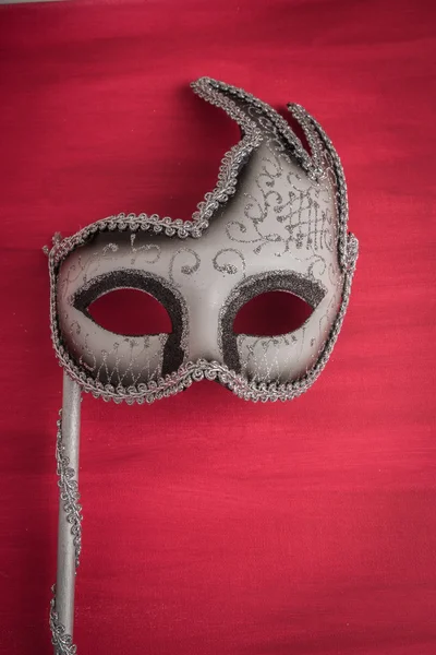 Πολύχρωμο Αποκριάτικη μάσκα — Φωτογραφία Αρχείου