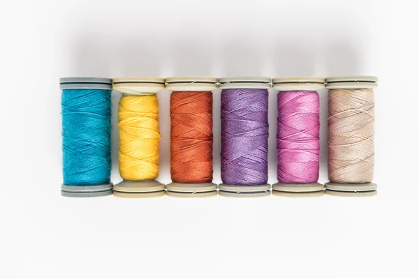 Multi-colored threads — Stock Photo, Image