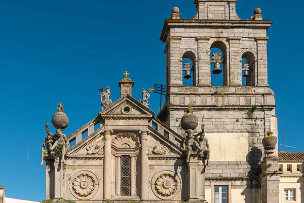 Fachada Igreja Graca Igreja Évora Alentejo Portugal — Fotografia de Stock