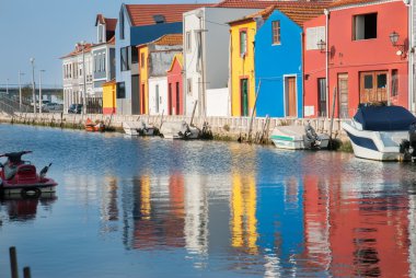 su kanalı dock, aveiro, Portekiz