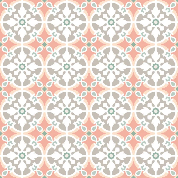 Azulejos de adorno coloridos sin costuras — Vector de stock