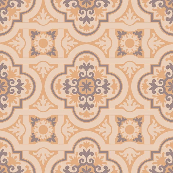 Azulejos de adorno coloridos sin costuras — Vector de stock