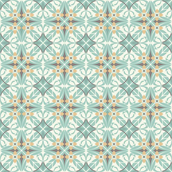 Azulejos de adorno coloridos sin costuras — Vector de stock