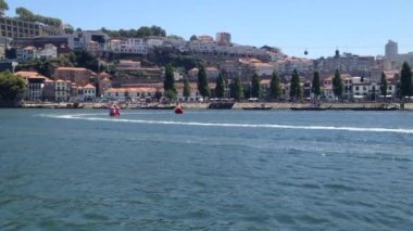 Porto, Portekiz - 1 Ağustos 2015: Motorglass F1 takım testleri sırasında U.I.M. F1 H2o Dünya Şampiyonası Powerboat Porto, Portekiz.