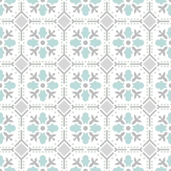 Seamless vintage background. Victorian ornament tile in vector. — Stock Vector