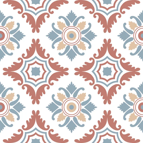 Portekizce fayans, seamless modeli. Antika arka plan - Victoria Seramik Karo