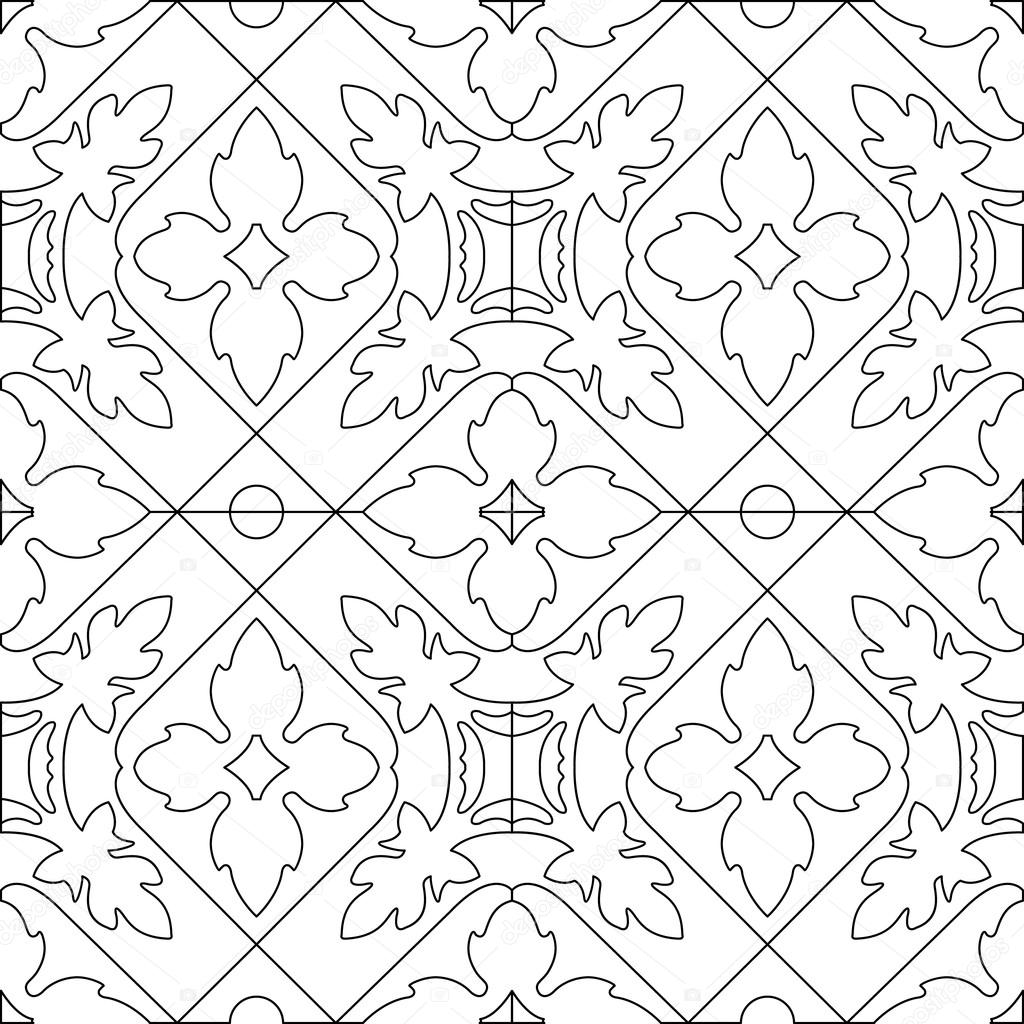 Libro da colorare unica quadrata pagina per adulti disegno delle Libro da colorare unica quadrata pagina per adulti disegno delle mattonelle senza cuciture gioia per i bambini pi¹ grandi e adulti coloristi