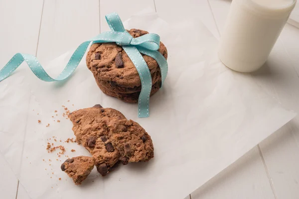 Cookies aux pépites de chocolat — Photo