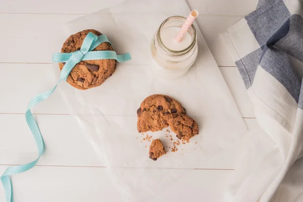 Cookies aux pépites de chocolat — Photo