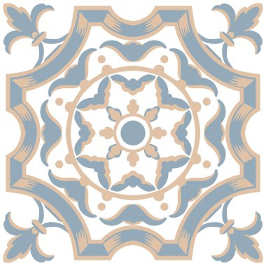 Portekizce seamless modeli döşer. Antika arka plan