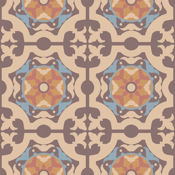 Красочные декоративные плитки — стоковый вектор