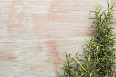 Demet taze ahşap tablo, rustik tarzı Bahçe biberiye