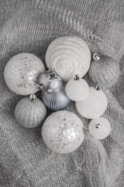 Festival glitter Noel topları süslemeleri