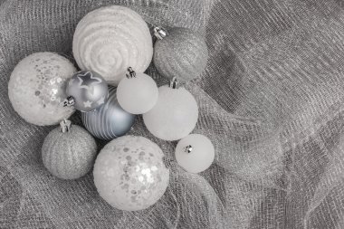 Festival glitter Noel topları süslemeleri