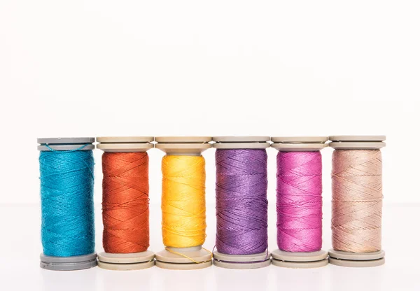 Multi-colored threads — Stock Photo, Image