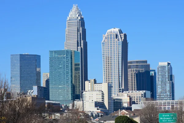 View on Uptown Charlotte, NC — Stock Photo, Image