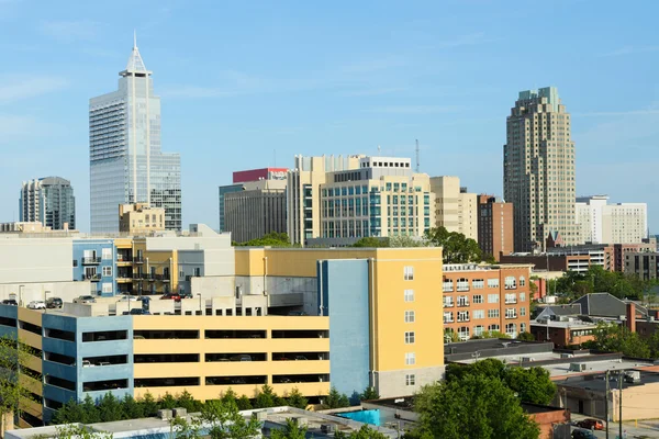 Widok na centrum miasta Raleigh, Nc — Zdjęcie stockowe