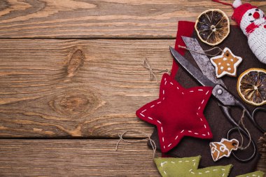 Kendi elleri ile Noel oyuncaklar. Yaratıcılık için Araçlar