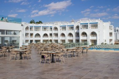 Sharm El Sheikh, Mısır - 15 Ocak 2021: Albatros Palace Sharm Oteli