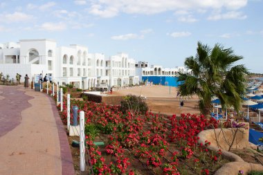 Sharm El Sheikh, Mısır - 15 Ocak 2021: Albatros Palace Sharm Oteli